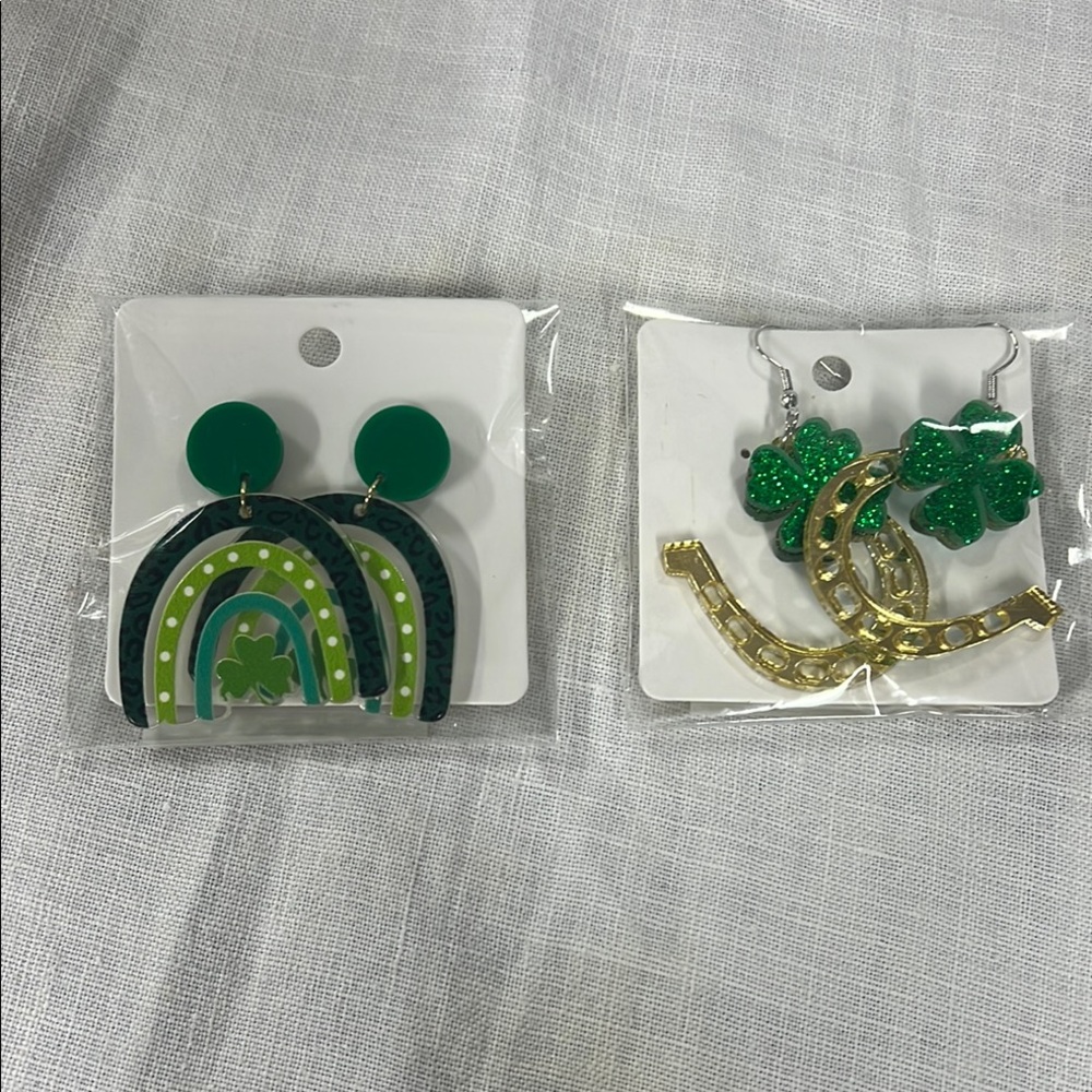 Saint Paddy’s Day earrings